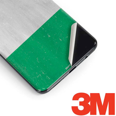 Nigeria Flag Distressed Galaxy S9 Skin